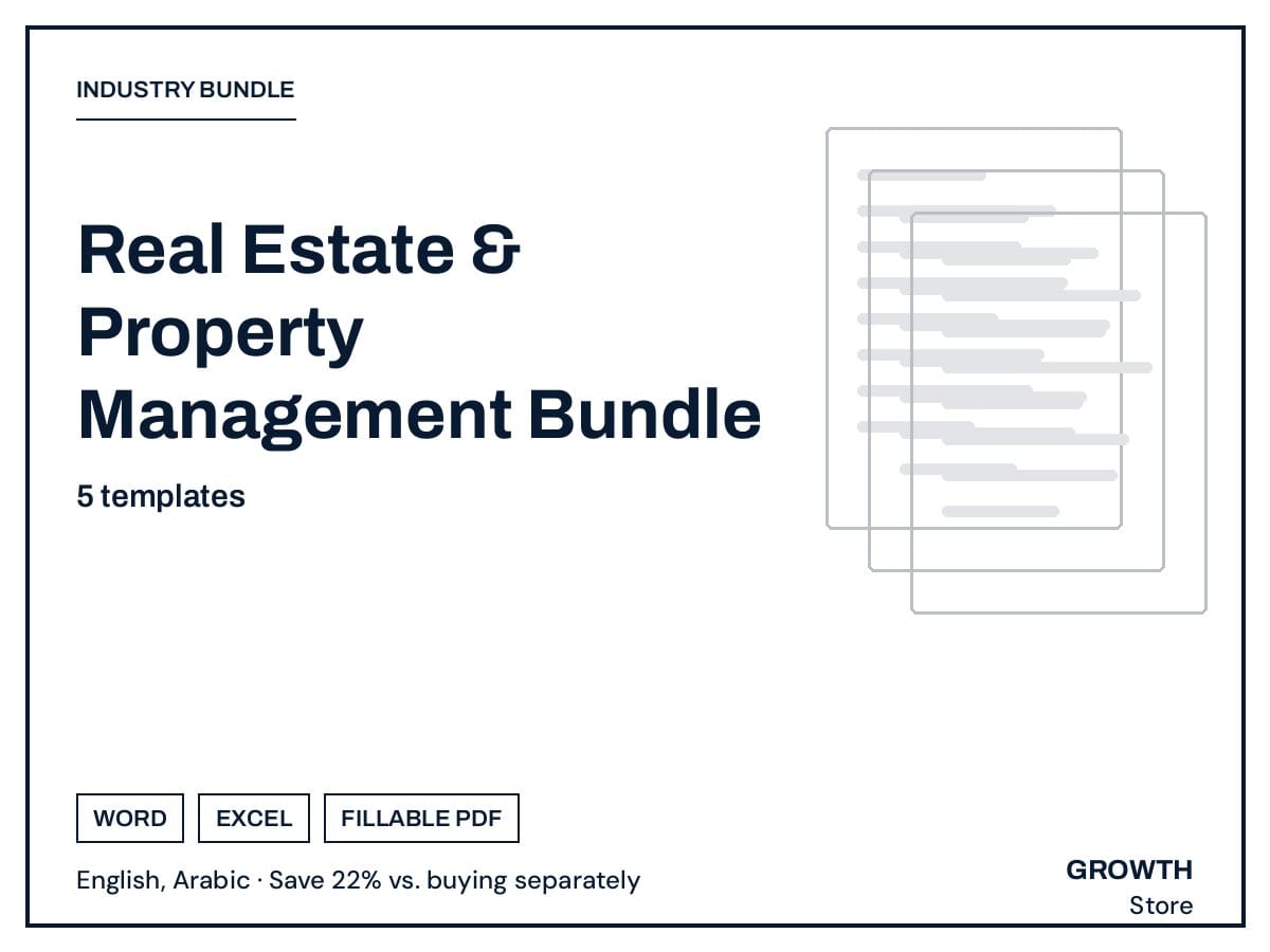 Real Estate & Property Management Bundle — cover