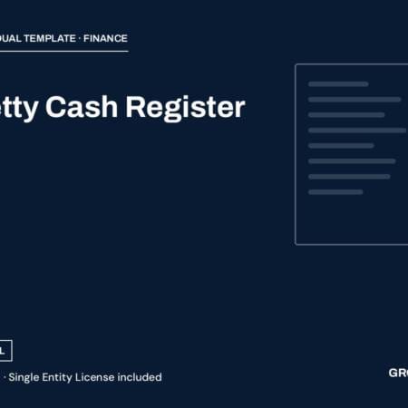 Petty Cash Register — cover